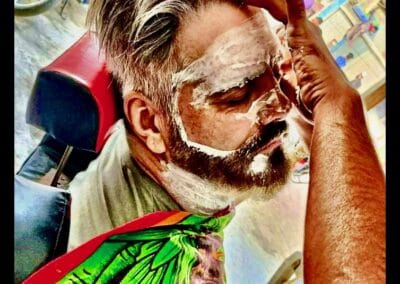 The Joy of a Gentleman's Cut and Beard Trim in Bangladesh - Photo Credit: IbraDan Creative