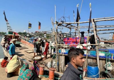 Ibrahim Working at the Alipur Fish Docks and Market – Bangladesh - Photo Credit: IbraDan Creative