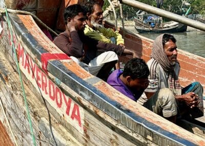 Ibrahim Working at the Alipur Fish Docks and Market – Bangladesh - Photo Credit: IbraDan Creative