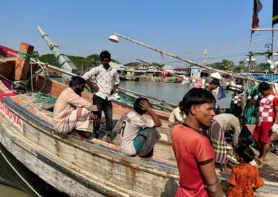 Ibrahim Working at the Alipur Fish Docks and Market – Bangladesh - Photo Credit: IbraDan Creative
