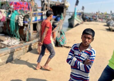 Ibrahim Working at the Alipur Fish Docks and Market – Bangladesh - Photo Credit: IbraDan Creative