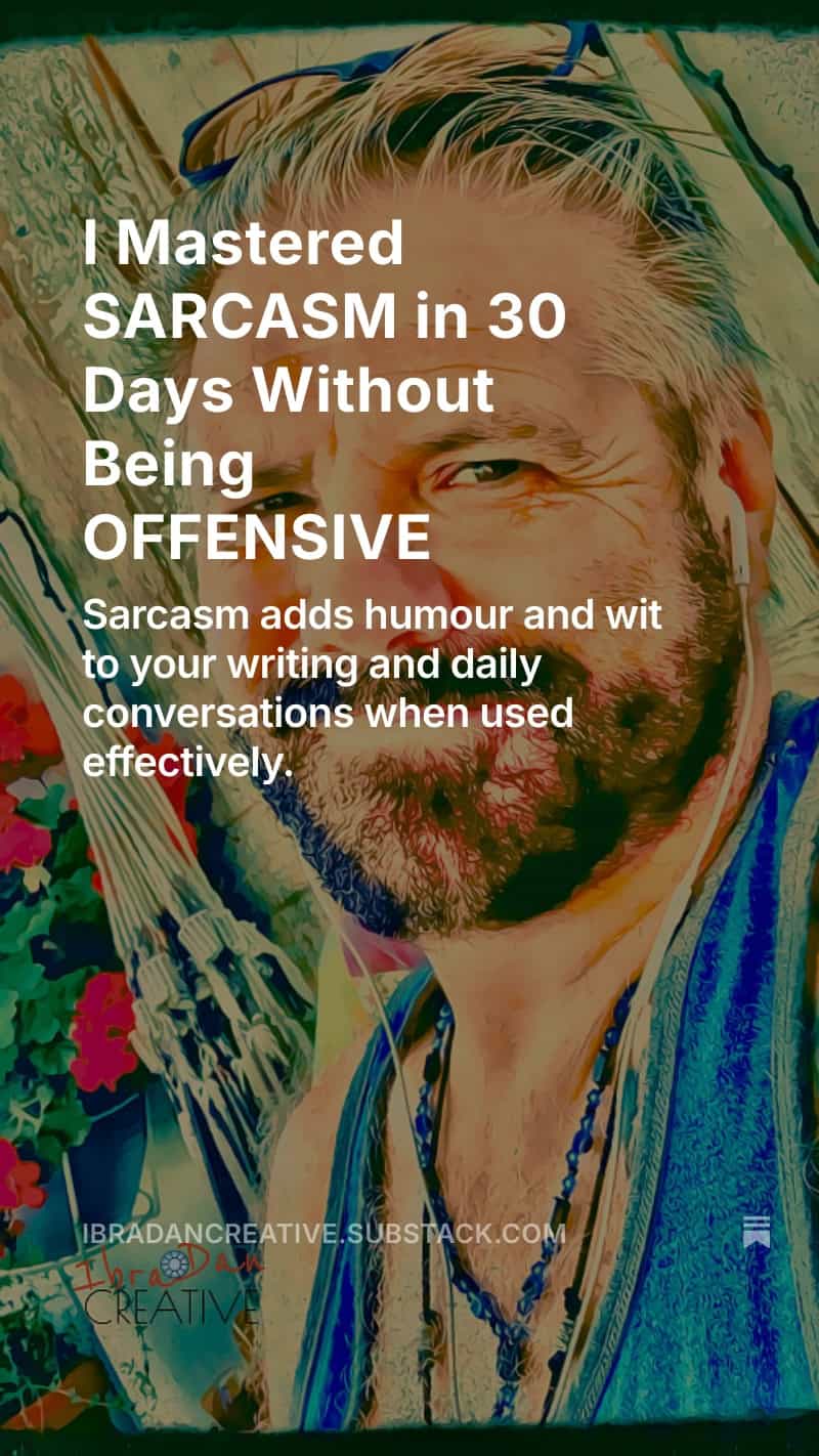 Substack I Mastered SARCASM in 30 Days Without Being OFFENSIVE