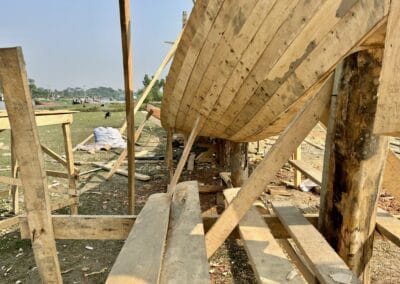 Building Wooden ‘Sampan’ Fishing Boats – Bangladesh - Image Credit Daniel~Ibrahim