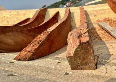 Building Wooden ‘Sampan’ Fishing Boats – Bangladesh - Image Credit Daniel~Ibrahim